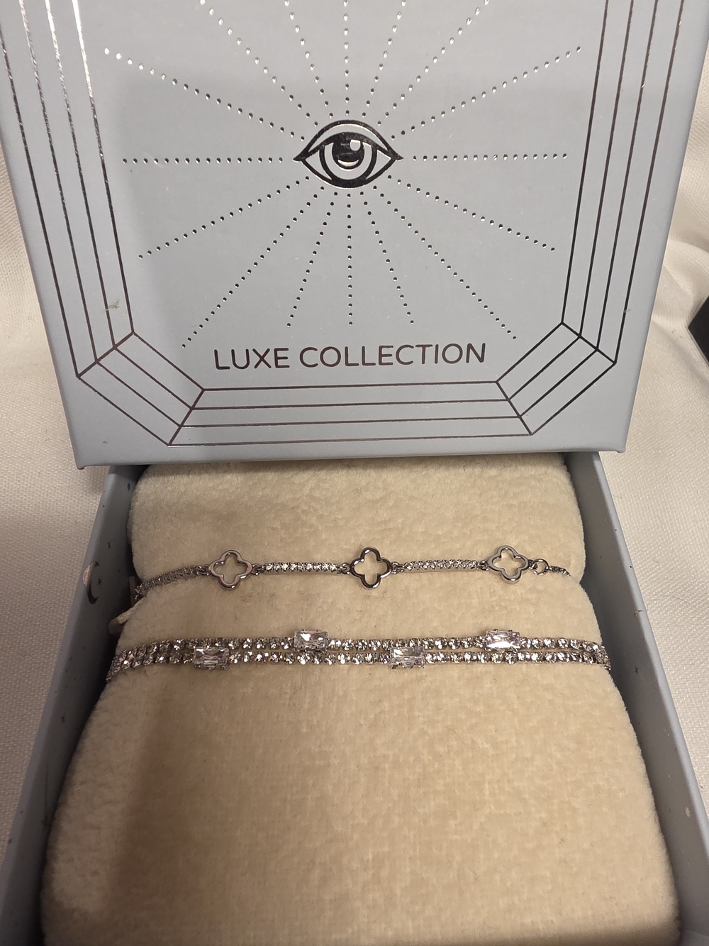 Arm Candy Silver Luxe Bracelets (2) - Picture 2 of 2